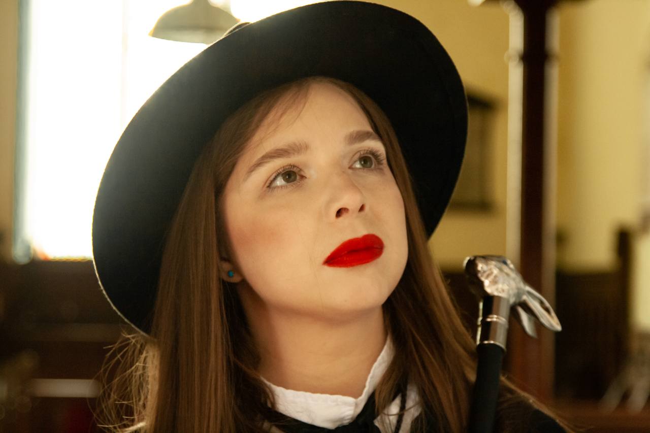 Opera singer portrait